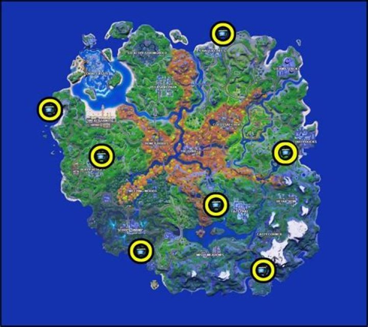 Where to find spooky tvs in fortnite