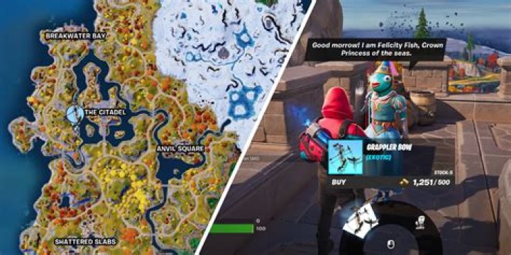 Where to find the grappler bow in fortnite