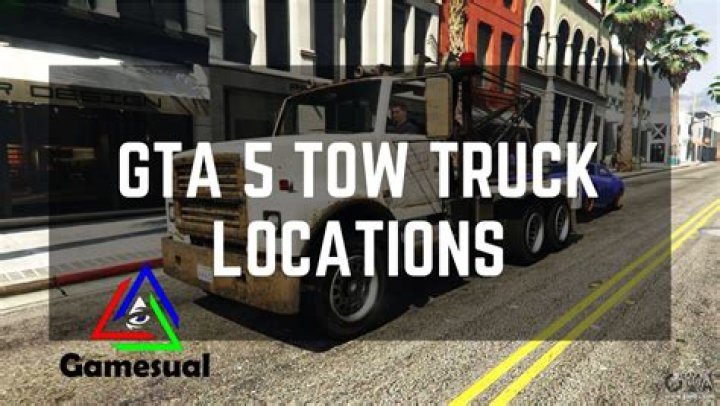 Where to find tow truck in gta 5 story mode