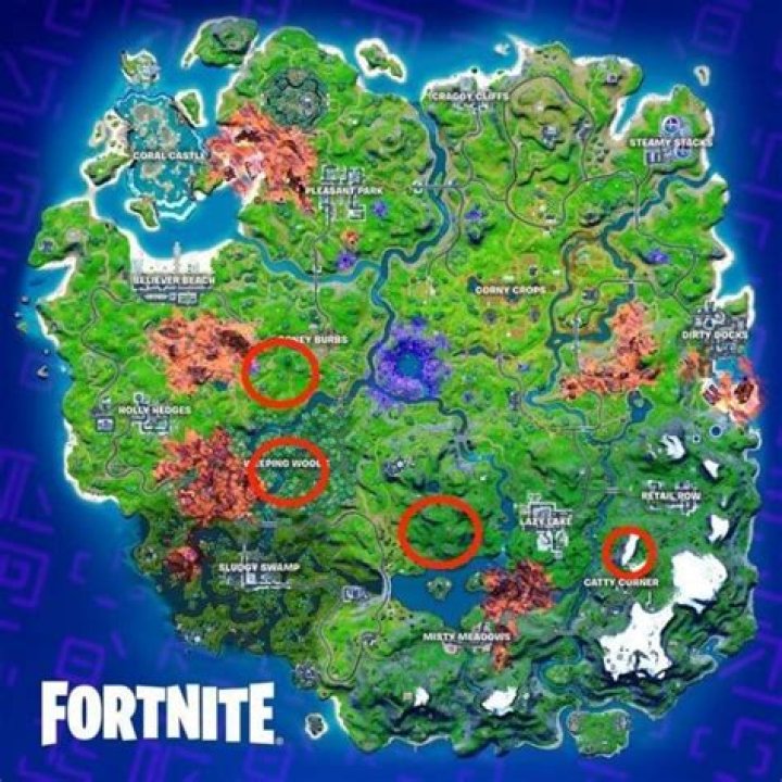 Where to find wolves in fortnite season 8