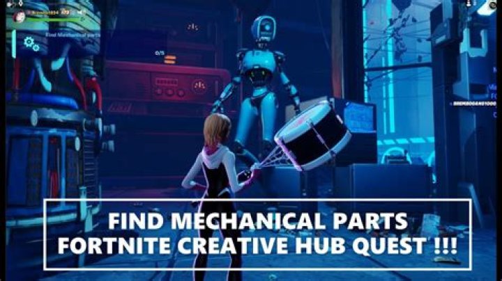 Where to get mechanical parts fortnite