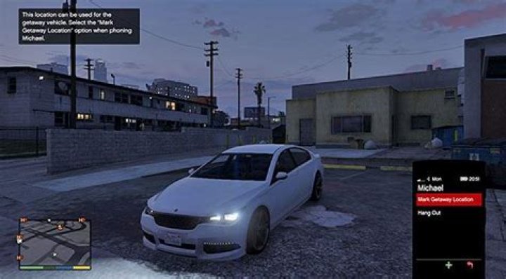 Where to park getaway car gta 5