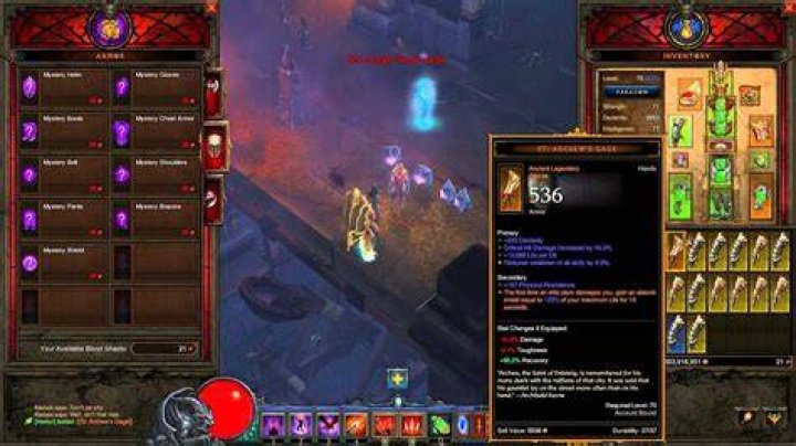 Where to spend blood shards diablo 3