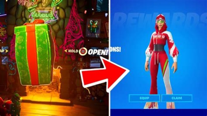 Which present has the skin in fortnite