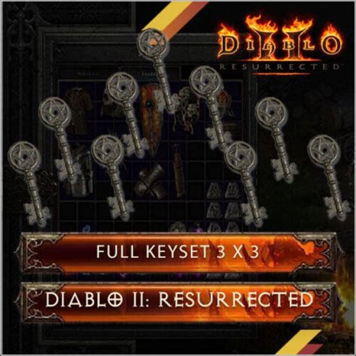 Who drops keys diablo 2