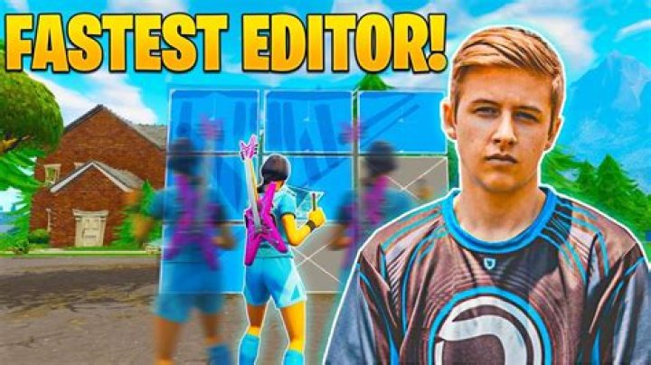 Who is the fastest editor in fortnite 2020