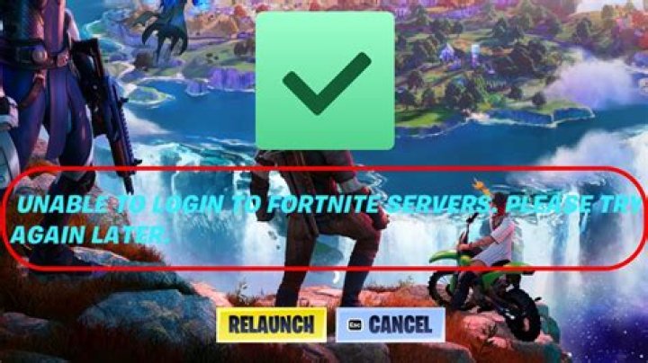 Why can’t i log into fortnite chapter 3