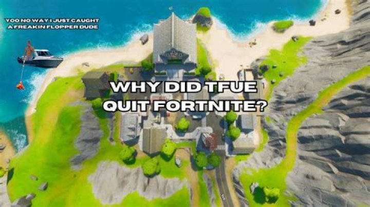 Why did tfue quit fortnite