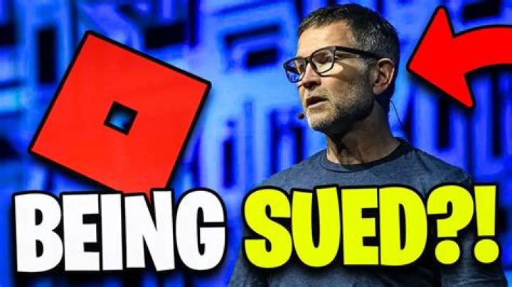 Why is roblox being sued