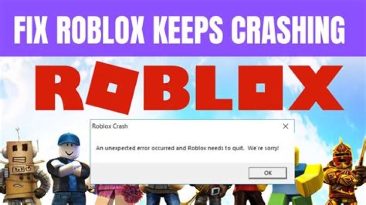 Why is roblox crashing