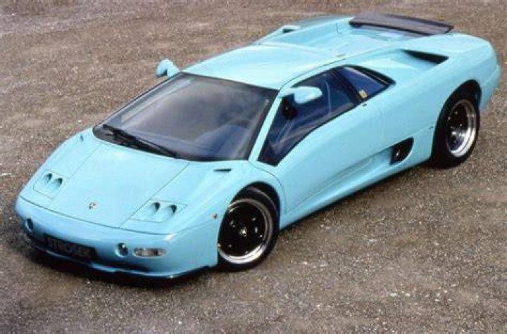 Why is the 1993 lamborghini strosek diablo illegal