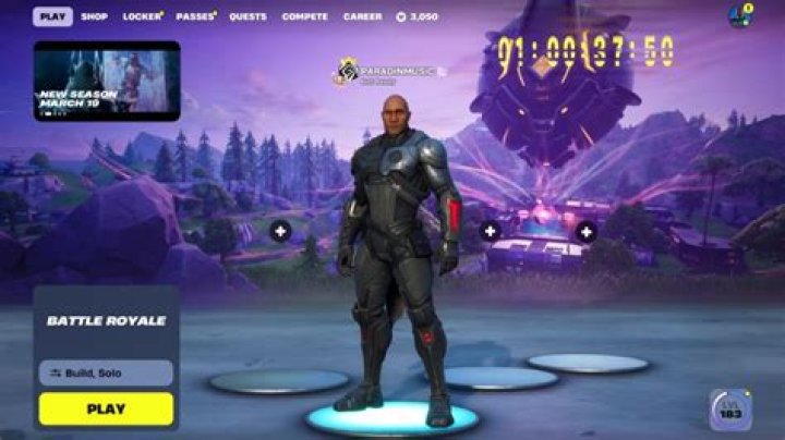 Why is there a countdown on fortnite