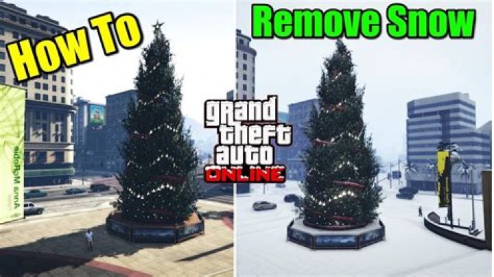 Why is there no snow in gta online