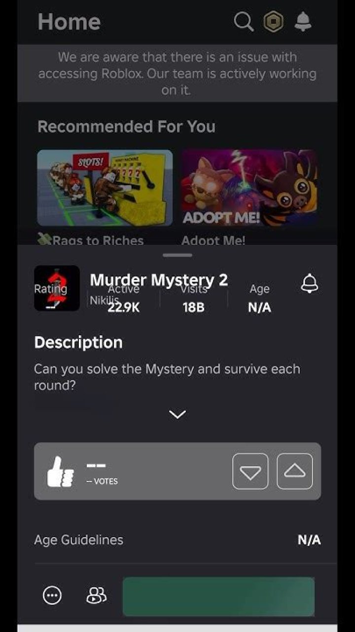 Why was roblox down yesterday